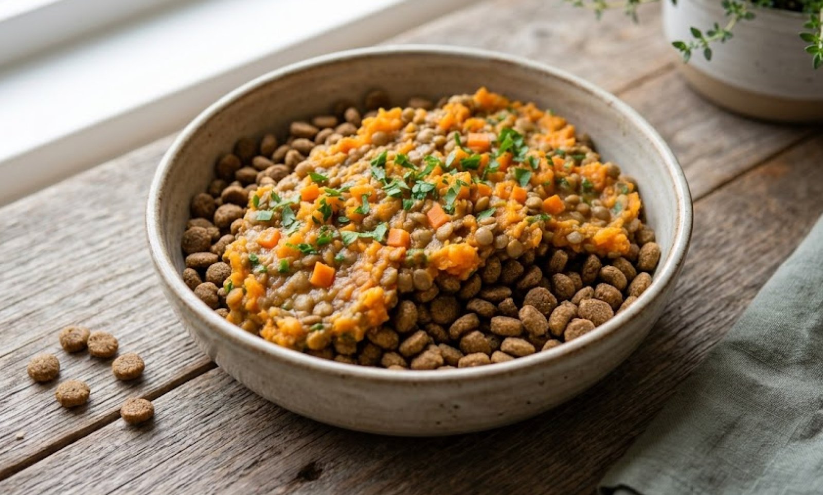 Meatless Veggie Topping: a Boost of Fiber