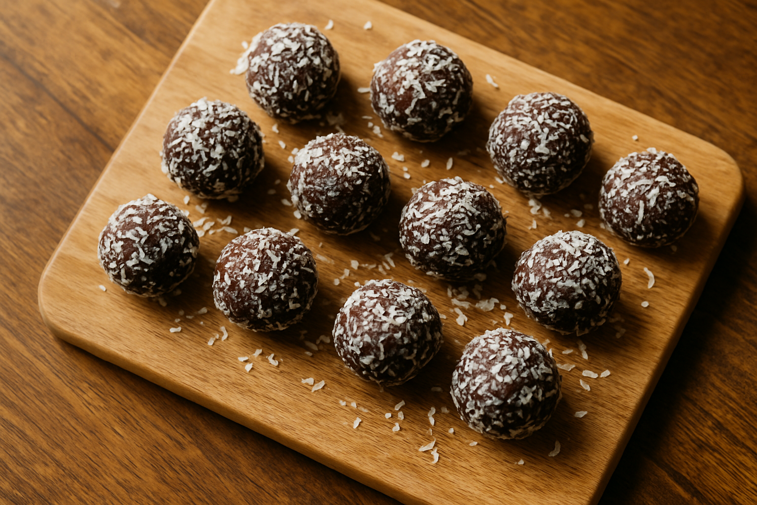 4 Easy No-Bake Dog Treats with Coconut and Carob