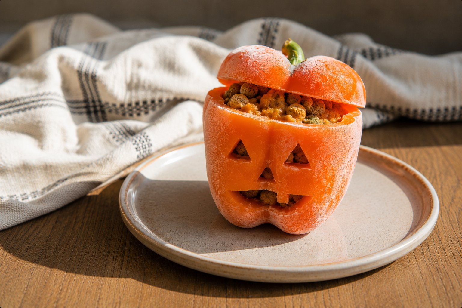 Frozen Jack-O’-Lantern Enrichment Pepper for Dogs