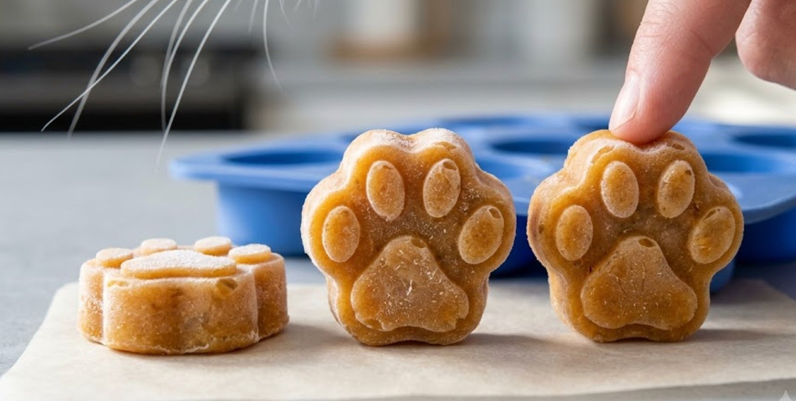 Pumpkin Paw Pops: Cool & Soothing Hairball Support