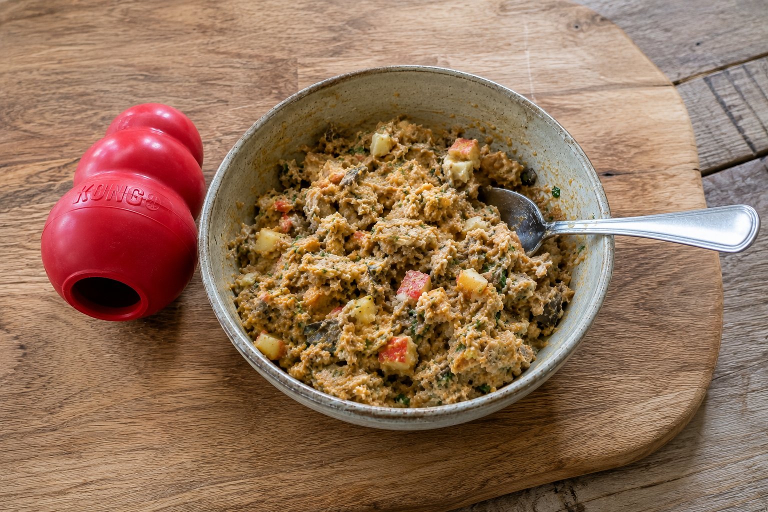 Sardine and Apple Kong Stuffing: Omega-Rich Delight for Dogs