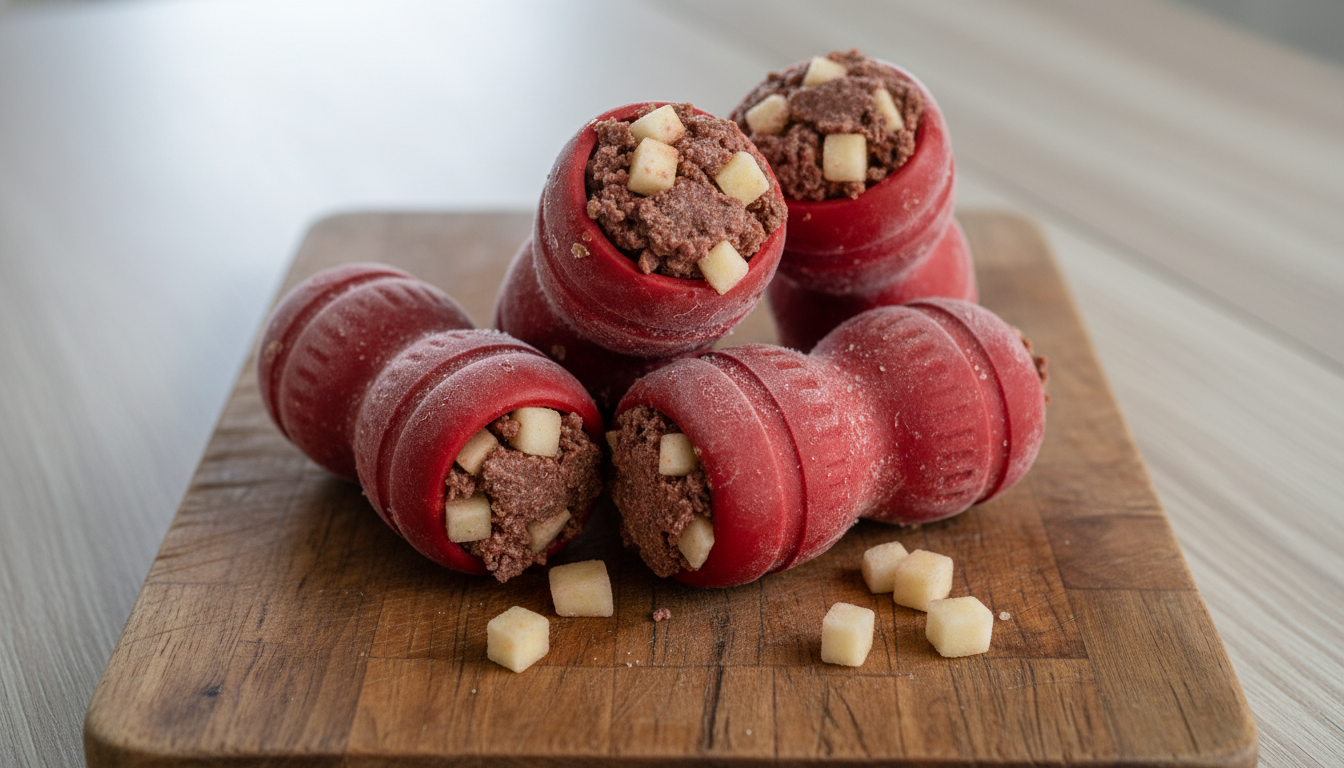 Frozen Kong Recipe: Beef and Pear Delight for Dogs