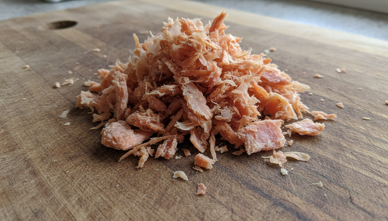 Bonito-Style Salmon Flakes: Nutritious Cat Treat Recipe