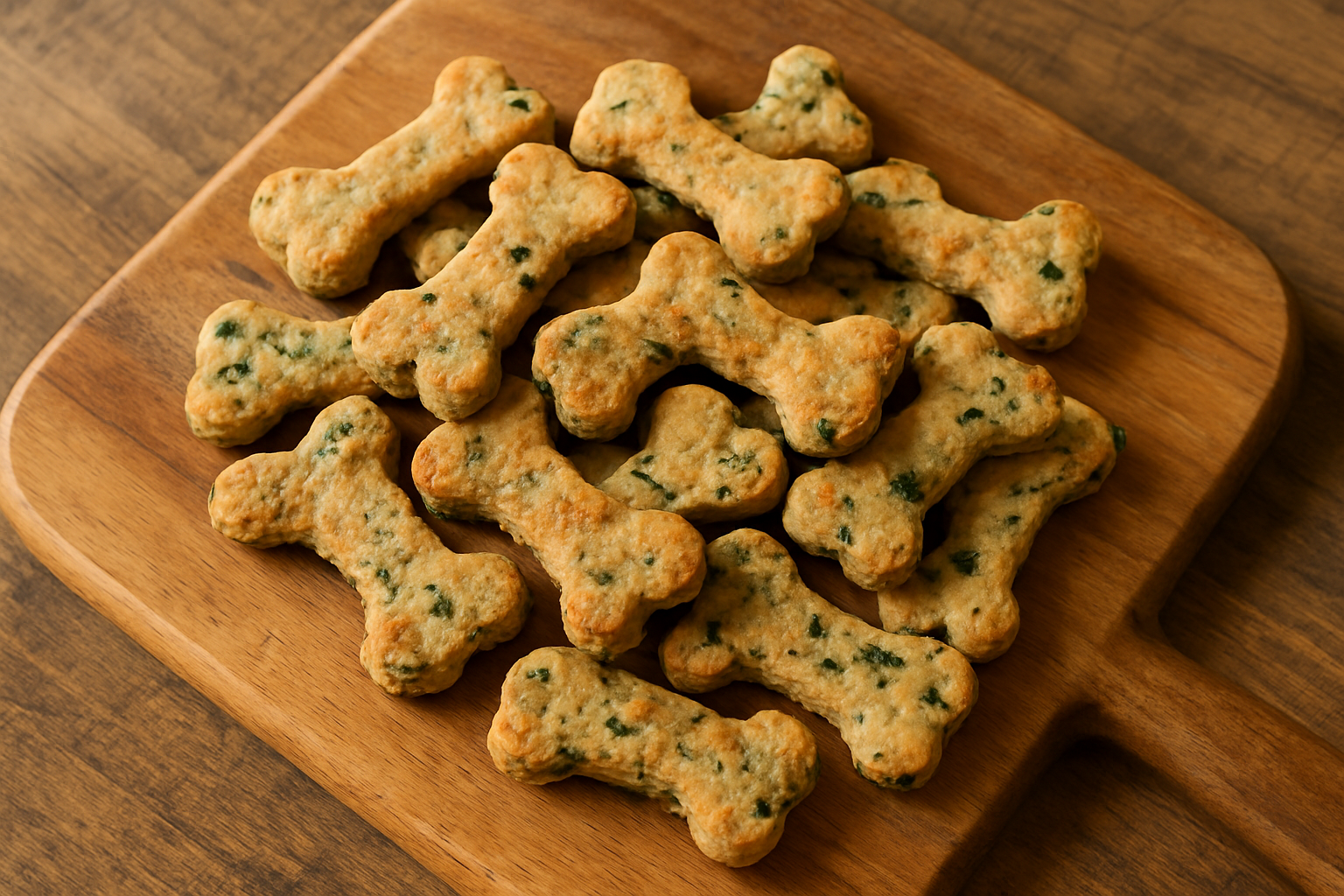 Homemade Dog Treats: Spinach and Turkey Biscuits Recipe