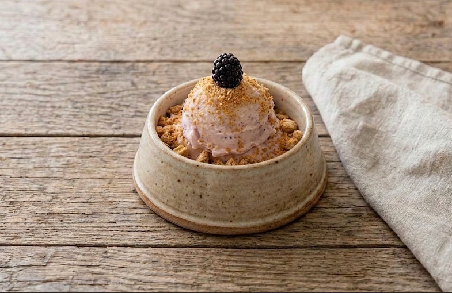 Berry Cheesecake Dog Ice Cream: Refreshing Pup Treat
