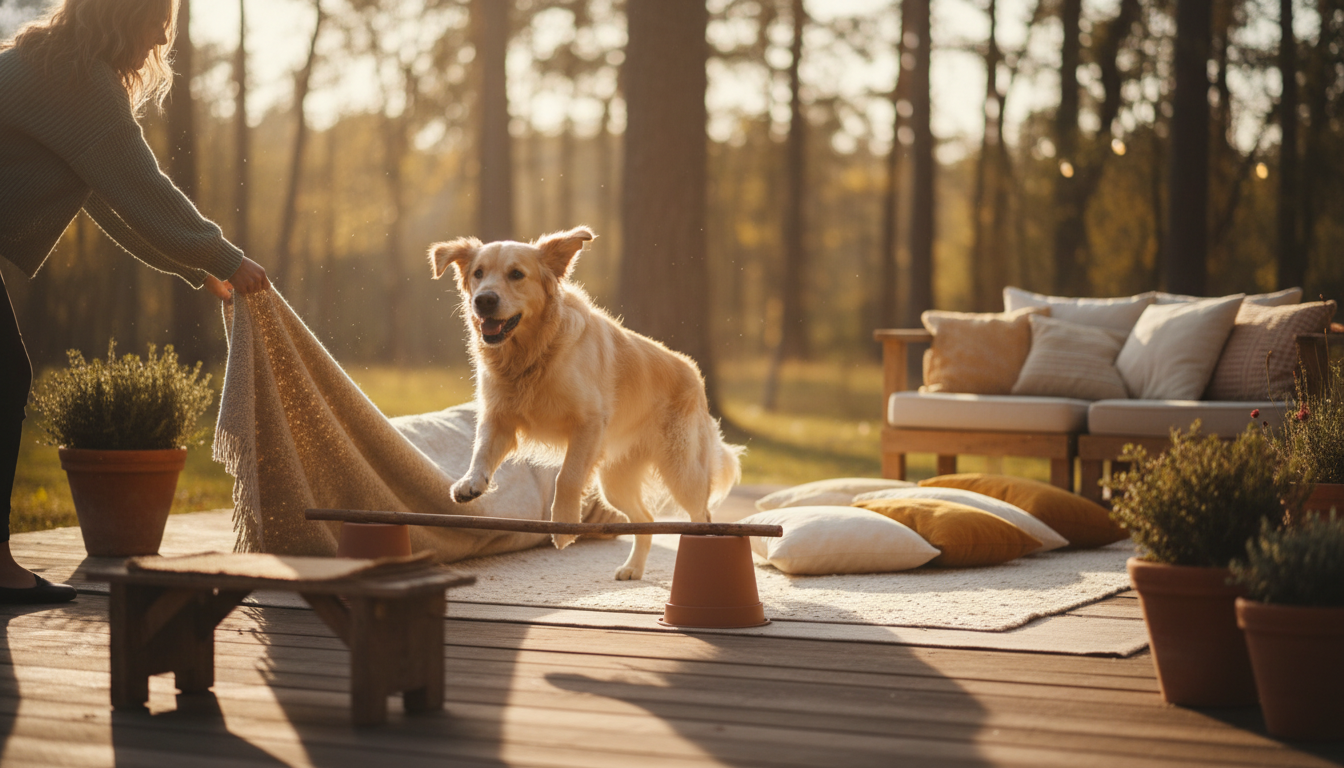 DIY Dog Agility Course Ideas for Fun and Fitness