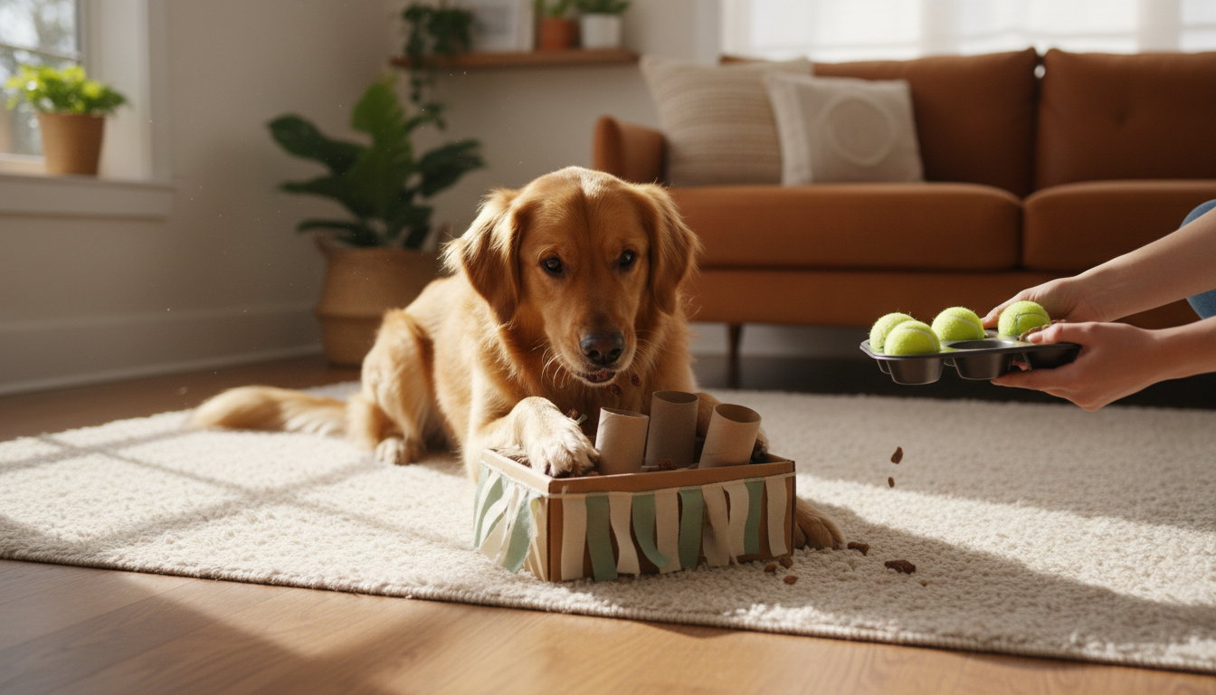 Homemade Dog Puzzle Toys: Fun and Enriching Experience