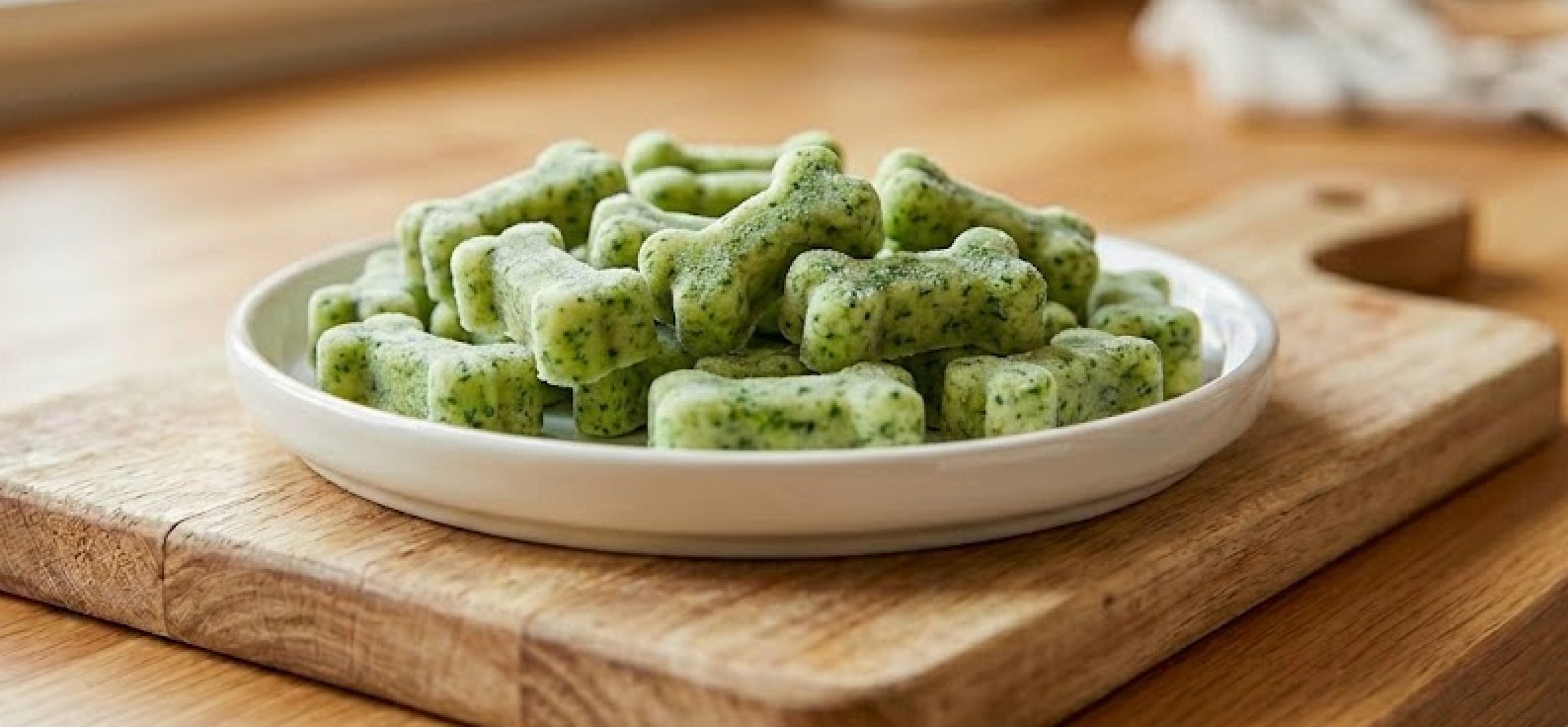 Healthy Frozen Dog Treats: Chicken and Broccoli Pops