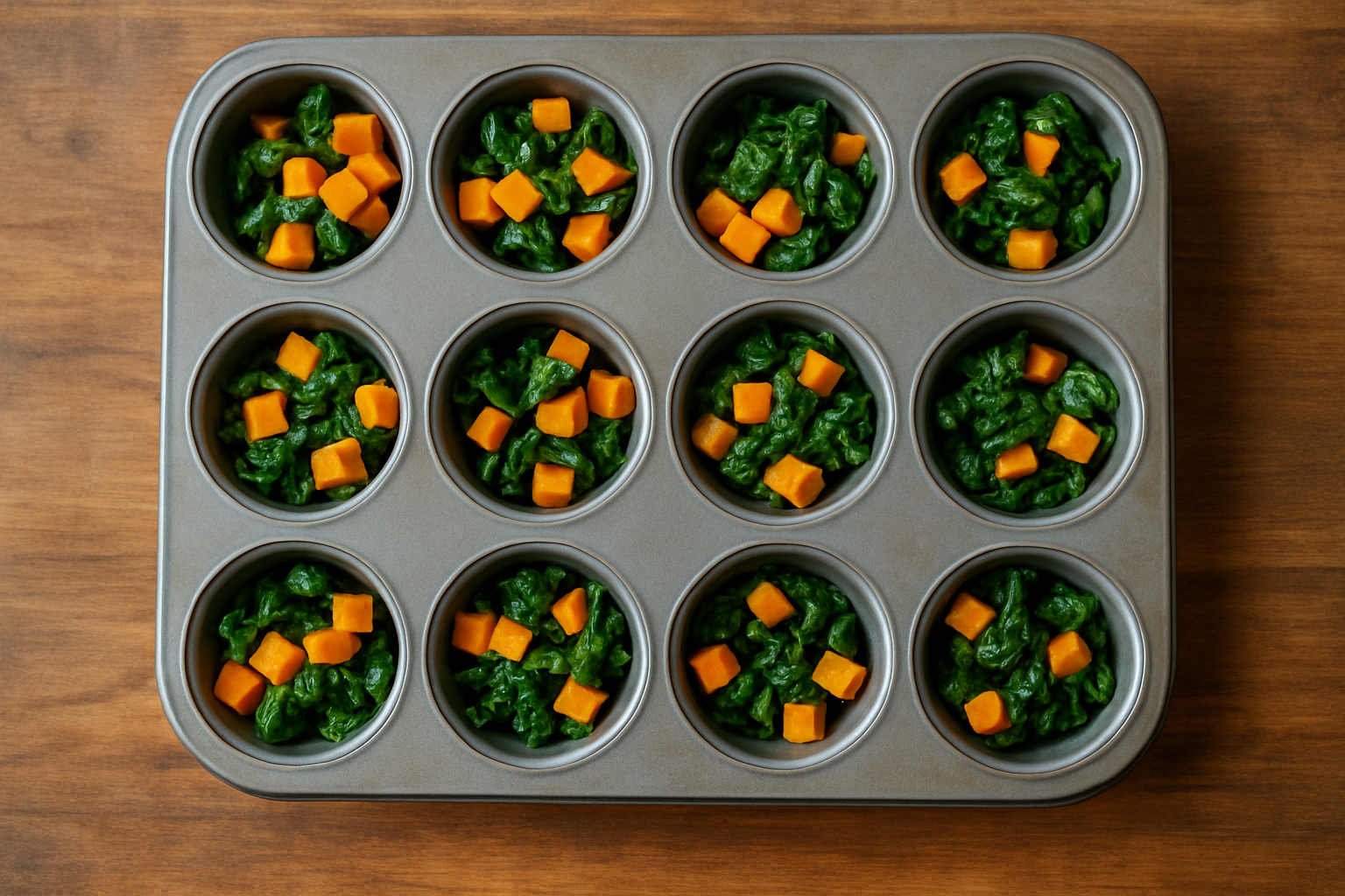 DIY Dog Enrichment: Sweet Potato and Spinach Brain Game