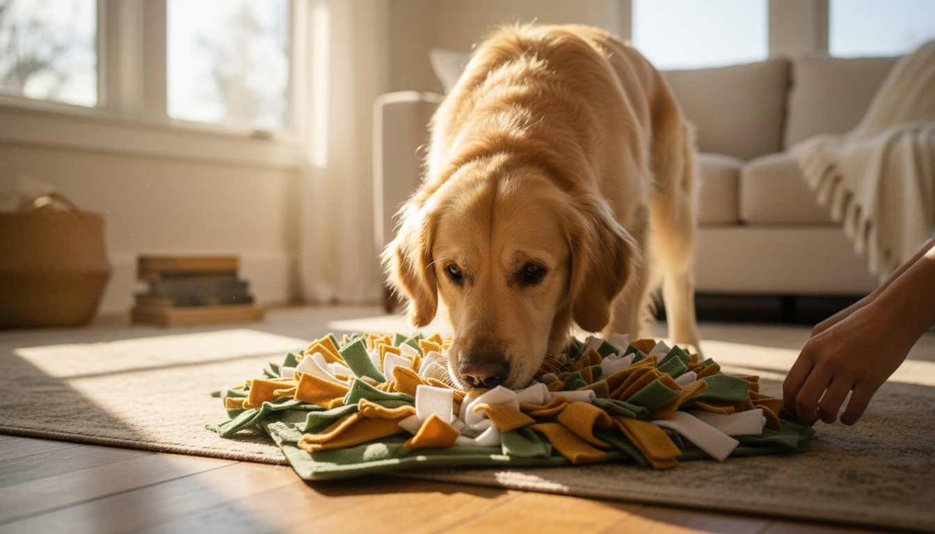 Homemade Dog Enrichment: Scent Games for Fun