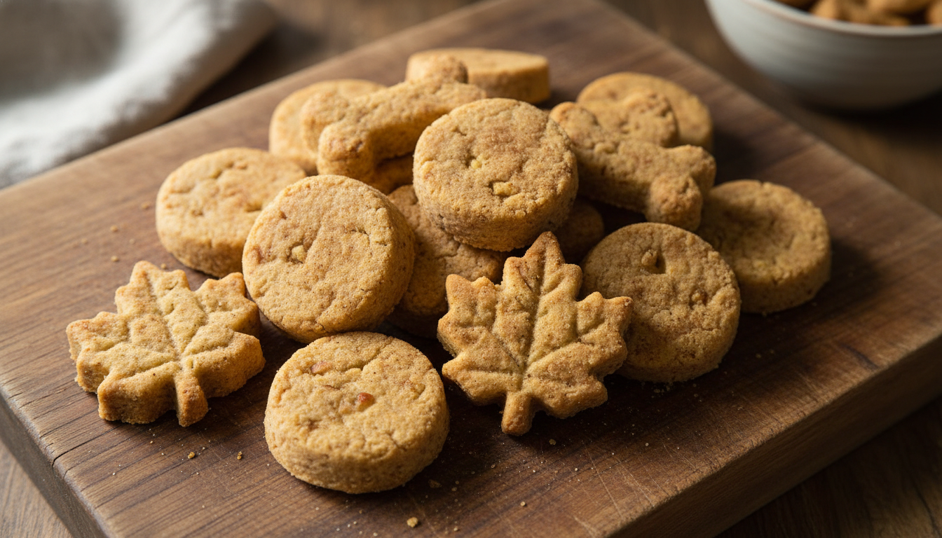 Baked Apple Cinnamon Dog Biscuits: A Fall Delight for Dogs