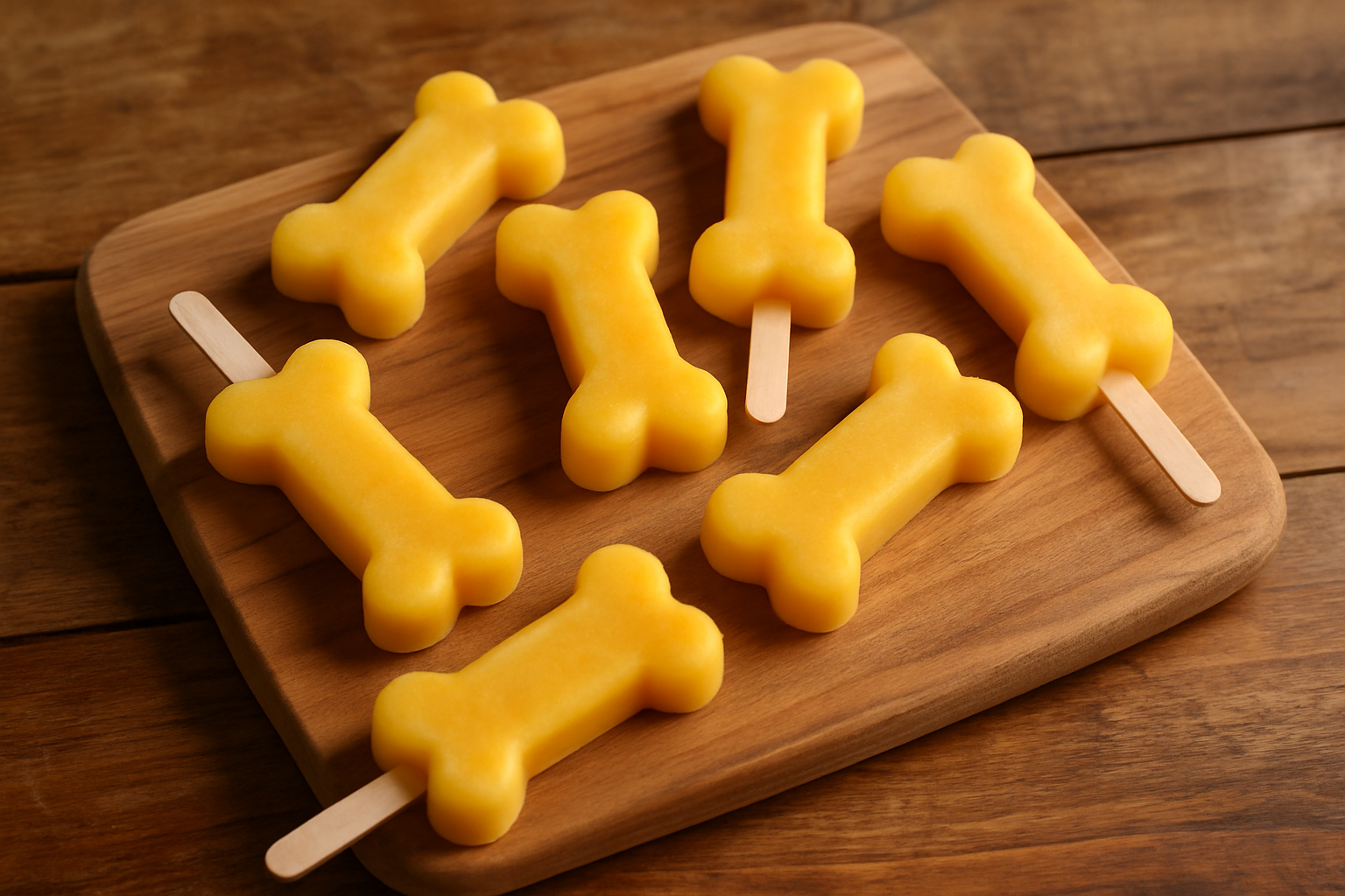 Frozen Mango & Goat Milk Pupsicles: Cooling Dog Treat