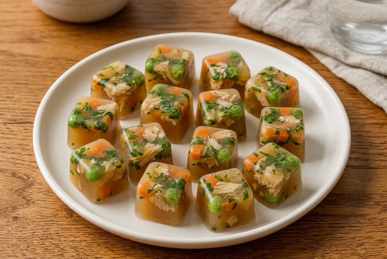 Homemade Frozen Broth Pops: Refreshing Dog Treats