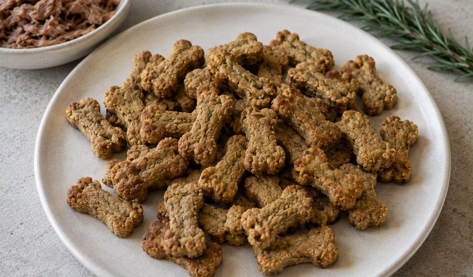 Duck Dog Treats: Baked Duck and Honey Bites
