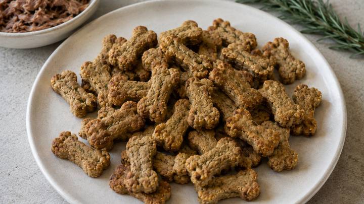 Duck Dog Treats: Baked Duck and Honey Bites