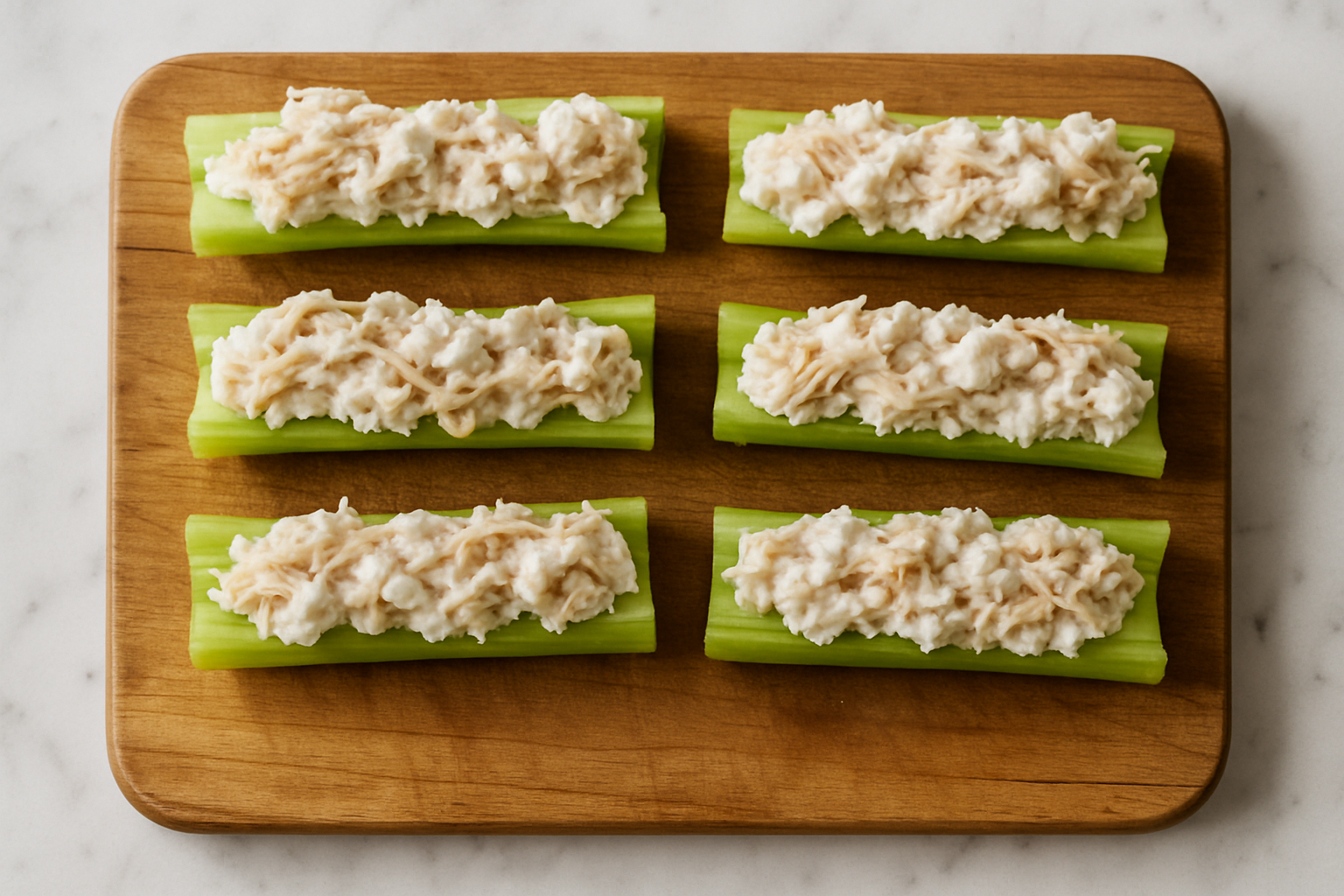 Celery Dog Treats: Turkey and Cottage Cheese Sticks