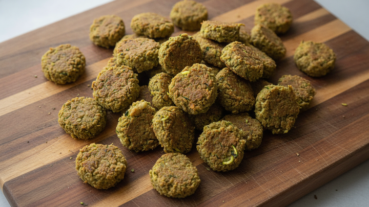 Scatter Feeding for Dogs: Turkey and Zucchini
