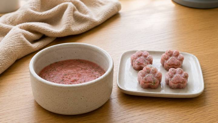 Pupsicle Recipe for Dogs: Watermelon and Basil