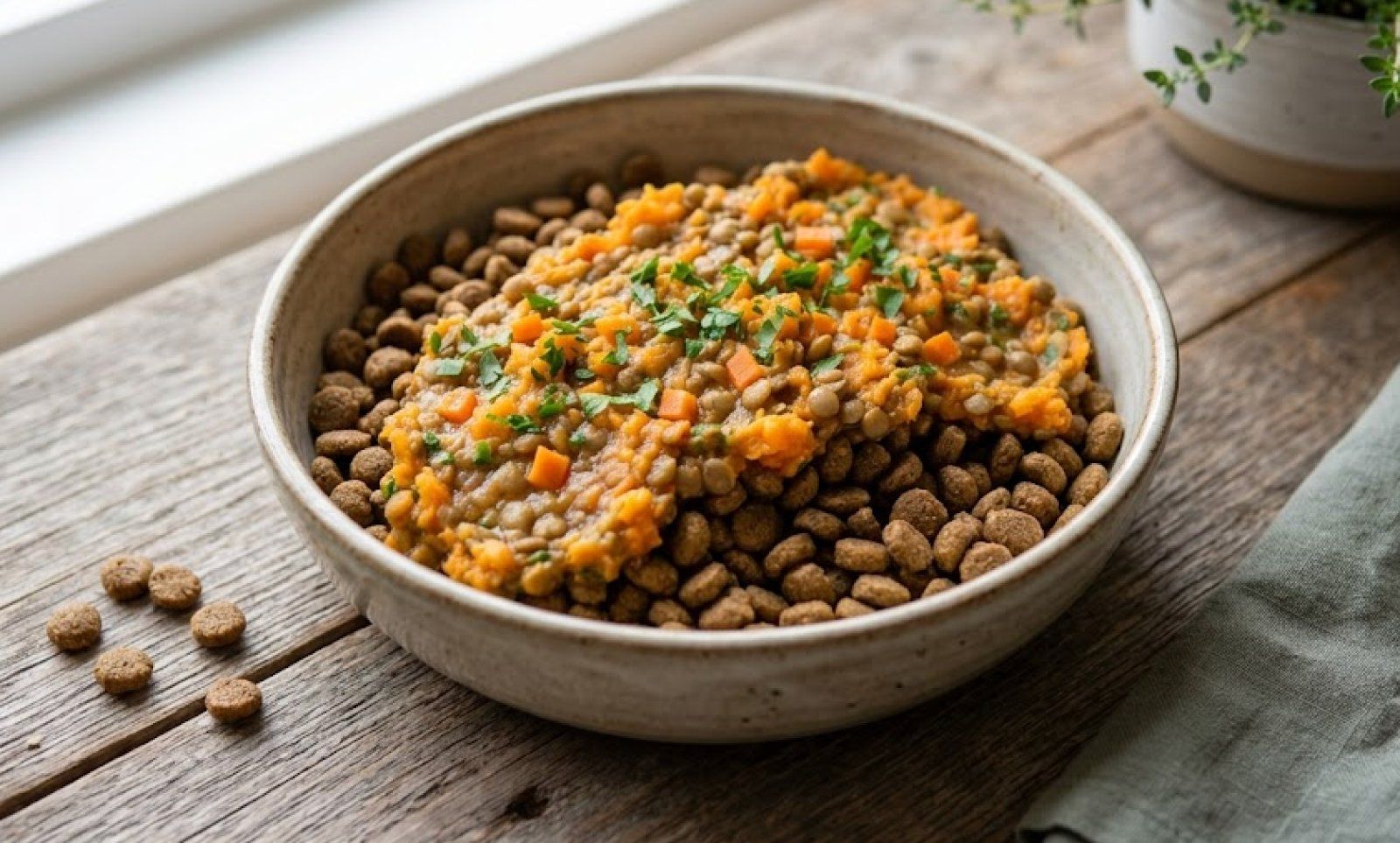 Dog Food Topper: Meatless Veggie Topping