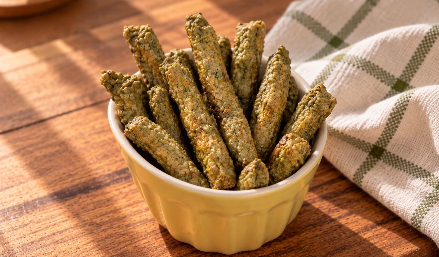 Beef Dog Treats: Beef and Spirulina Spiral Chews