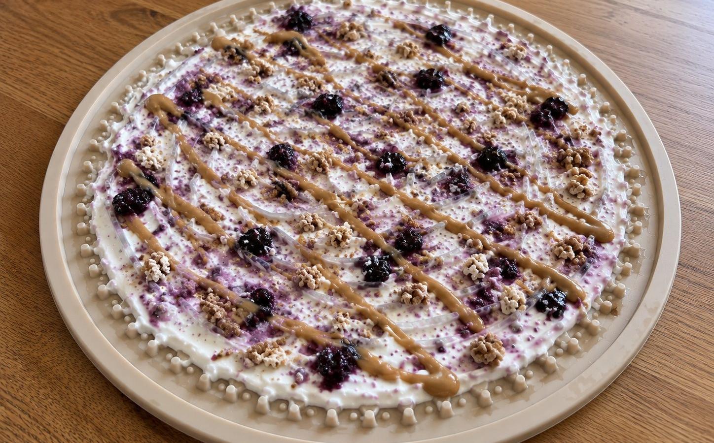 Lick Mat Recipe for Dogs: Blueberry Pop Tart
