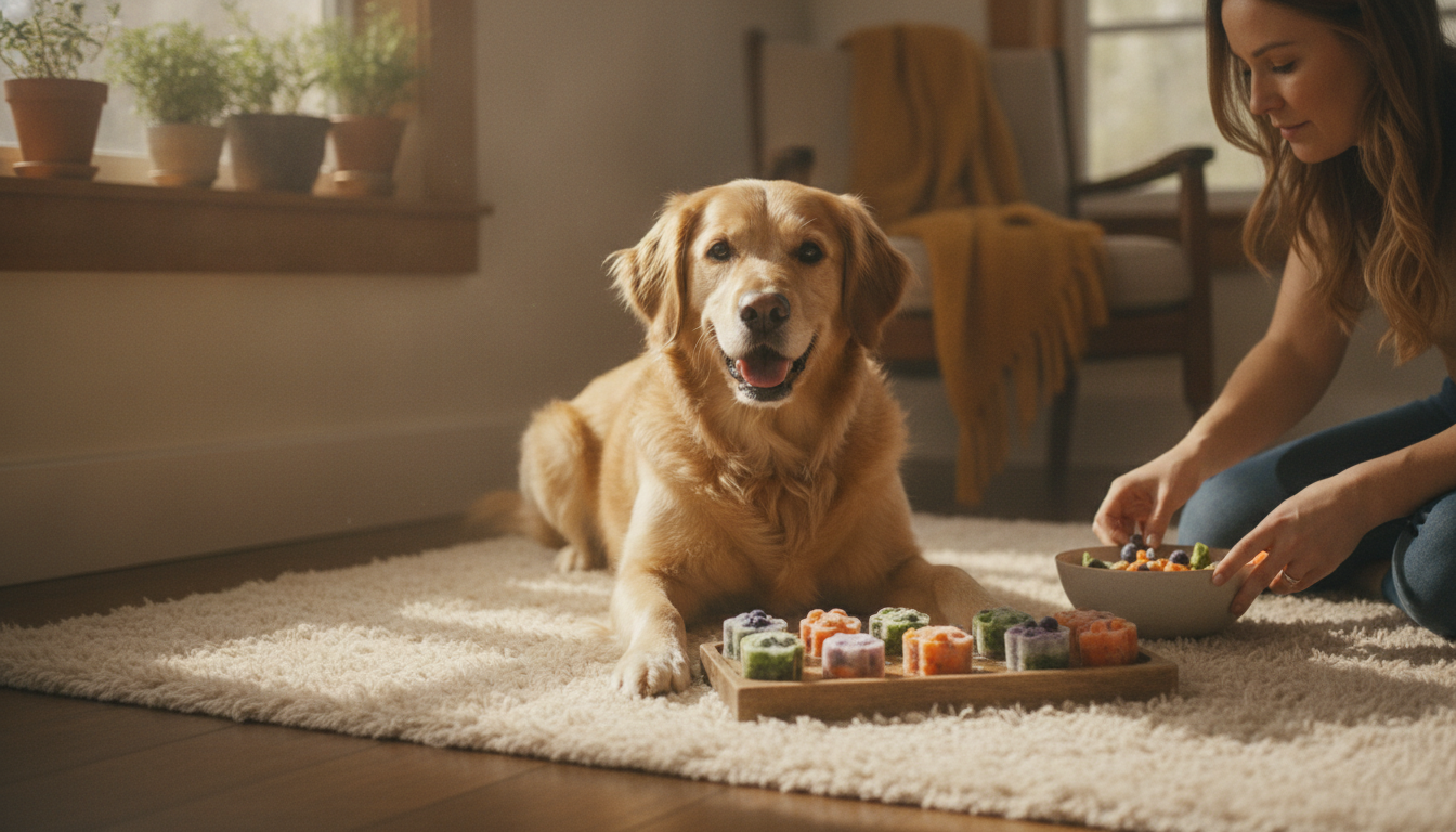DIY Frozen Vegetable Dog Treat Recipes for Healthy Pups