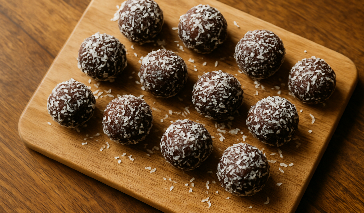 4 Easy No-Bake Dog Treats with Coconut and Carob