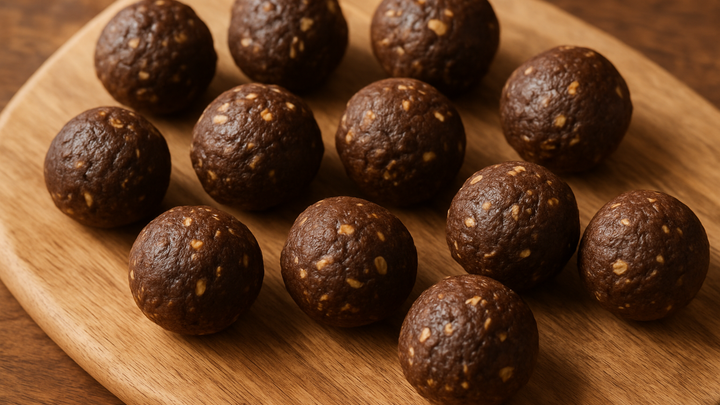 No-Bake Dog Treats: Carob and Banana Energy Balls