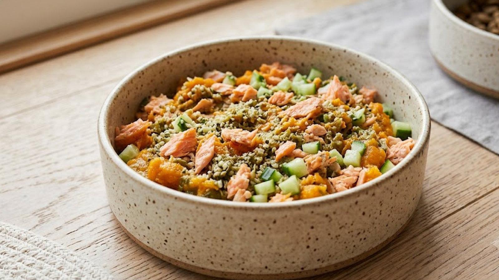 Salmon Dog Food Topper: Easy Homemade Recipe