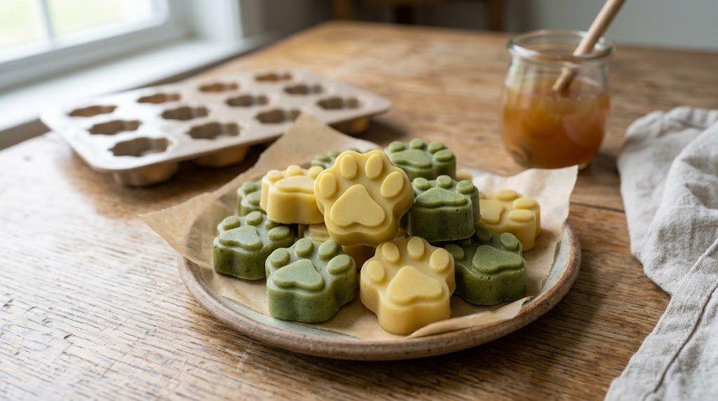 Chicken Dog Treats: Naturally Gelled Broth Gummies