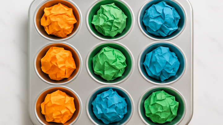 Muffin Tin Puzzle for Dogs: Sweet Potato Treats