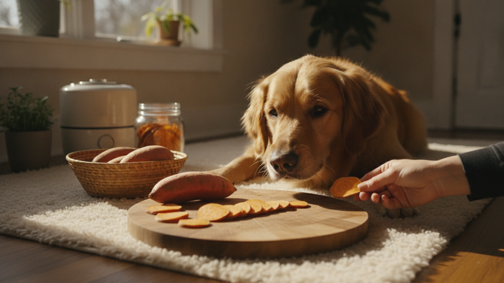How to Dehydrate Sweet Potato Treats for Dogs