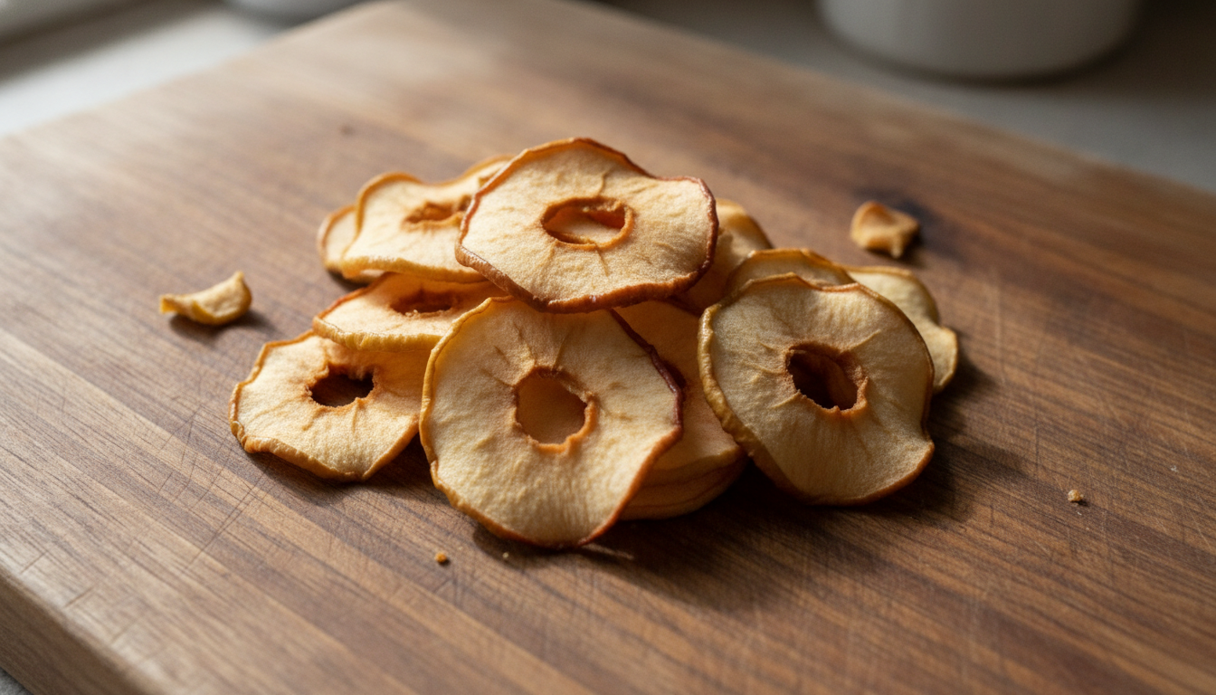 Apple Chips for Dogs: One-Ingredient Baked Treat