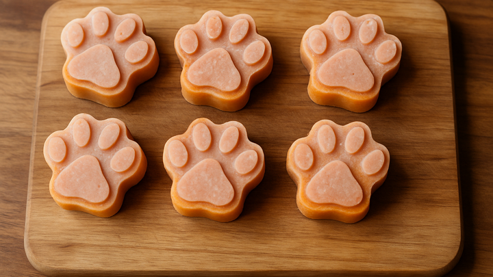 Pupsicle Recipe for Dogs: Sweet Potato and Salmon