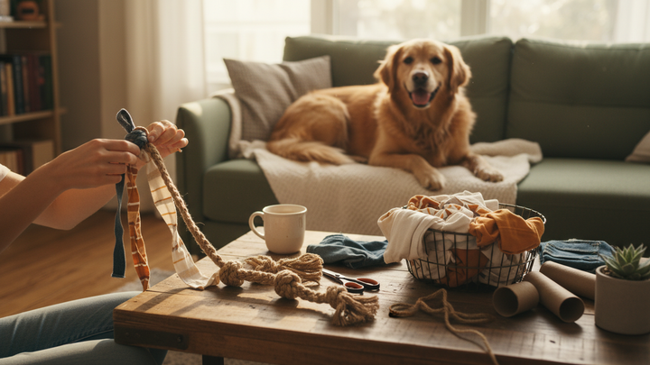 DIY Dog Toy with Recycled Materials: Eco-Friendly Fun
