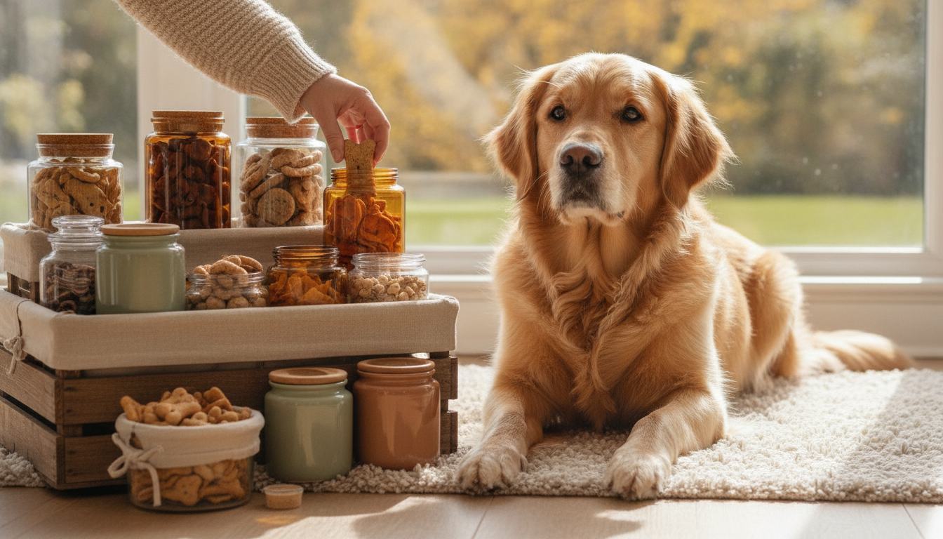 DIY Natural Dog Treat Storage Solutions