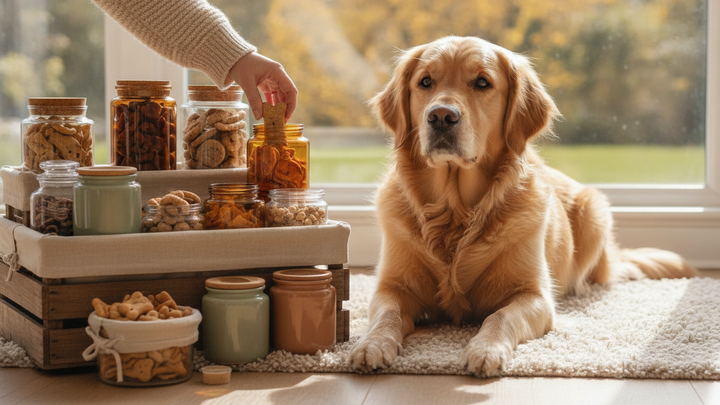 DIY Natural Dog Treat Storage Solutions