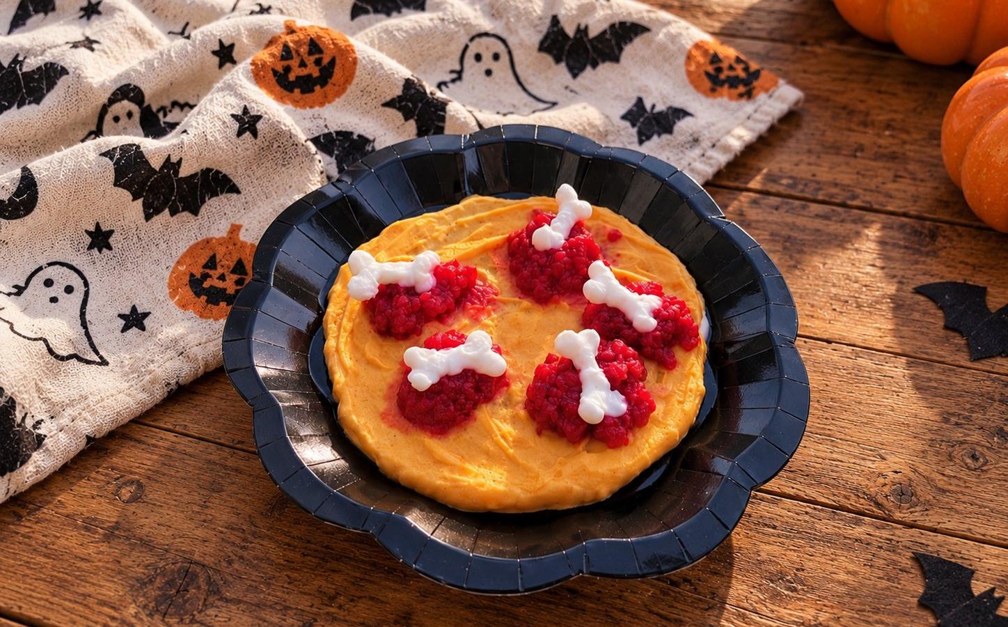 Vampire Bat Dog Enrichment: Halloween Lick Mat Recipe