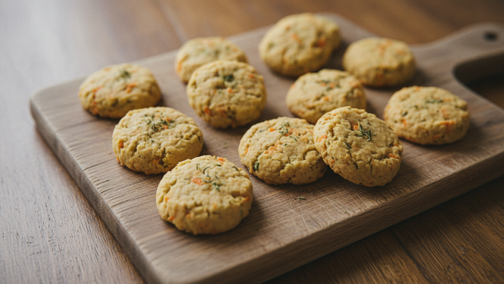 Baked Cat Treats: Carrot and Catnip Cookies