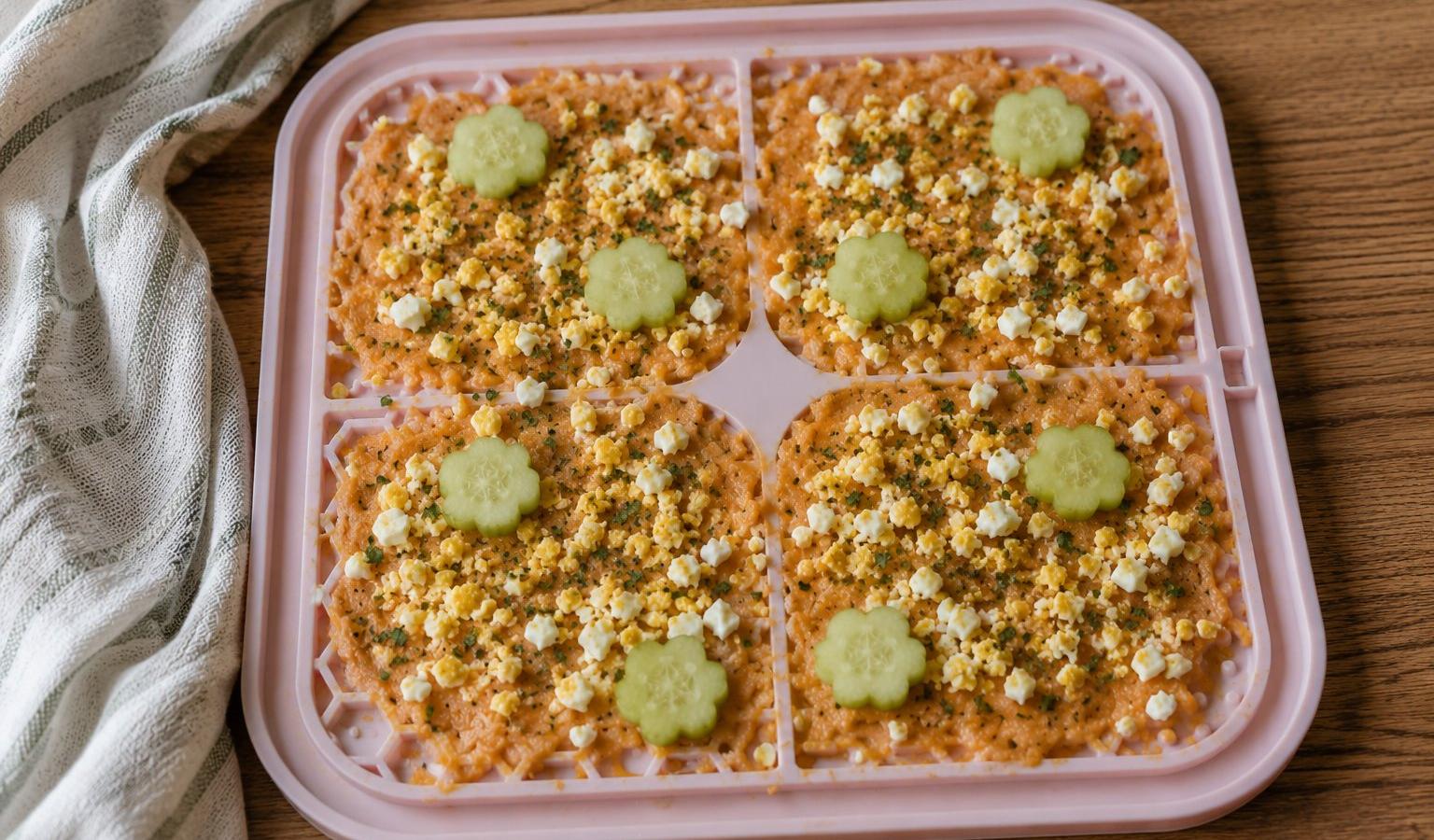 Lick Mat Recipe for Dogs: Golden Glow Spread