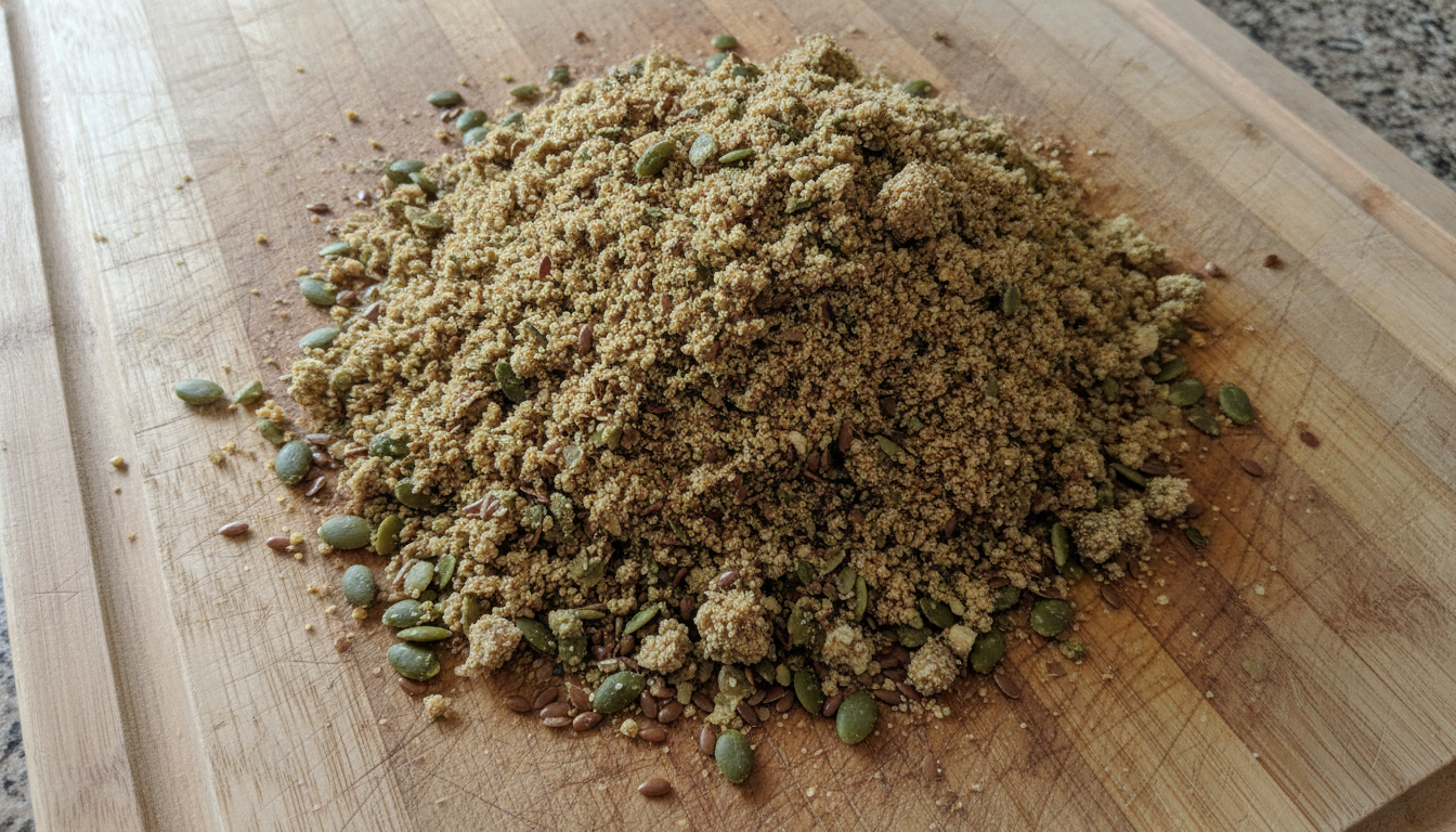 Pumpkin Seed Dog Sprinkle: Crunchy Meal Topper Recipe