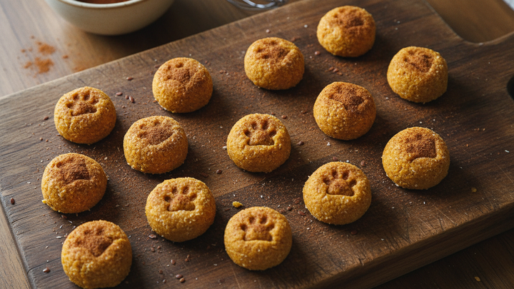 Pumpkin Spice Dog Treats: No-Bake Holiday Bites (Nutmeg-Free)