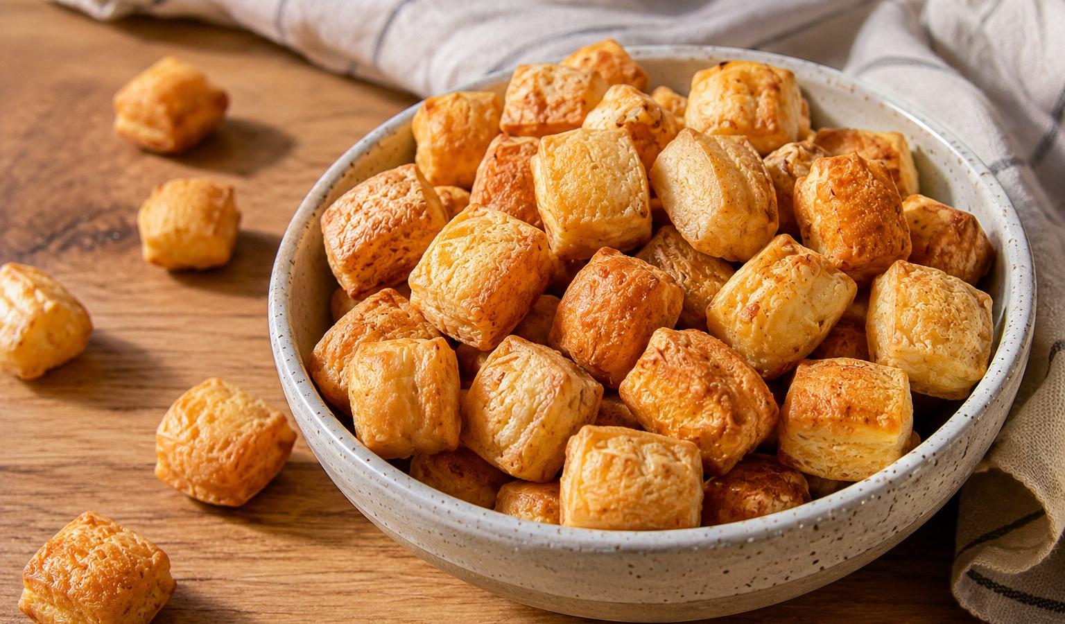 Cheese Dog Treats: Crunchy Cheese Puffs