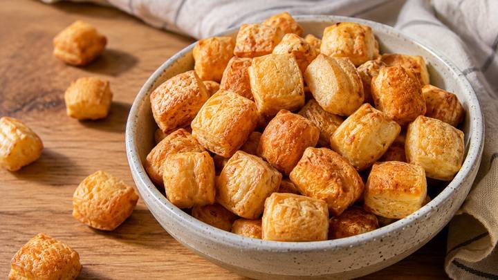Cheese Dog Treats: Crunchy Cheese Puffs