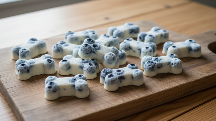 Pupsicle Recipe: Blueberries and Kefir for Dogs