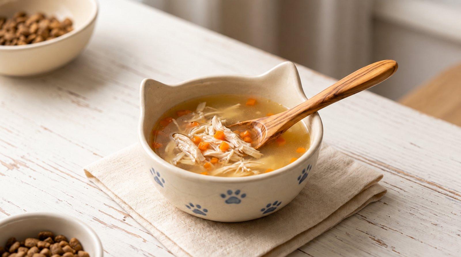 Chicken Soup for Cats: Cozy Homemade Topper