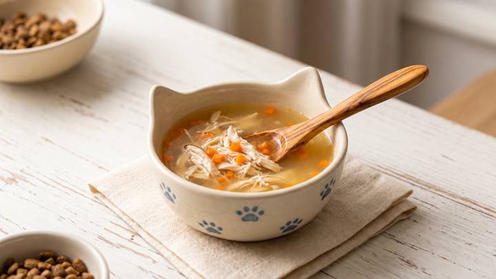 Chicken Soup for Cats: Cozy Homemade Topper