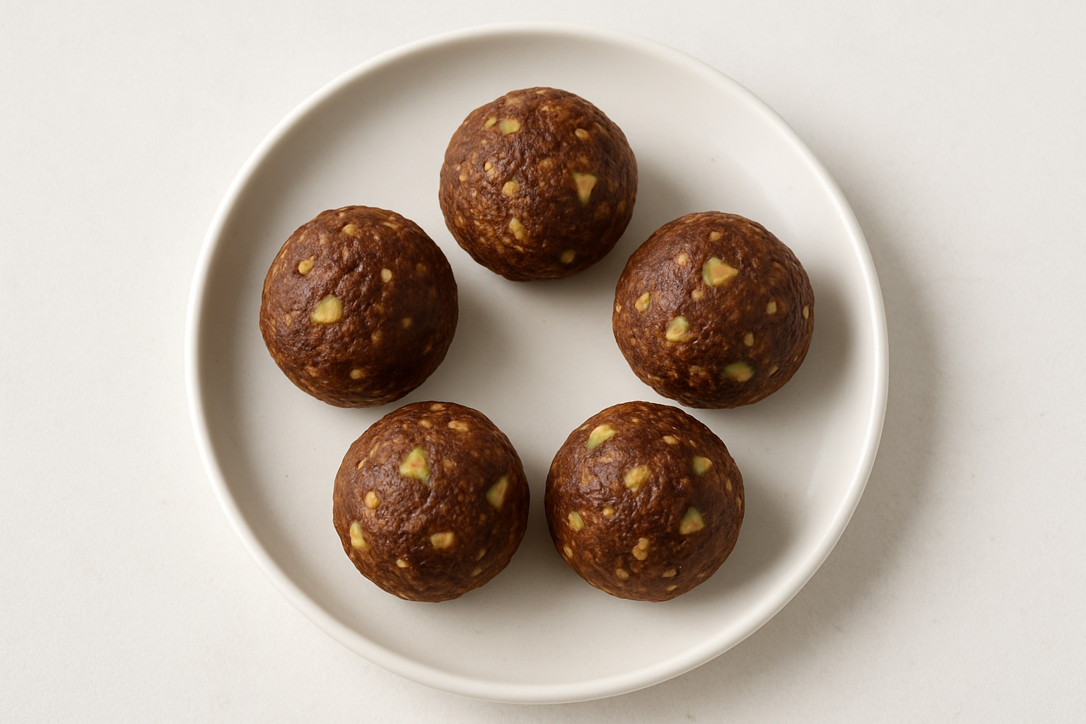 5 No-Bake Dog Treats with Carob and Pear