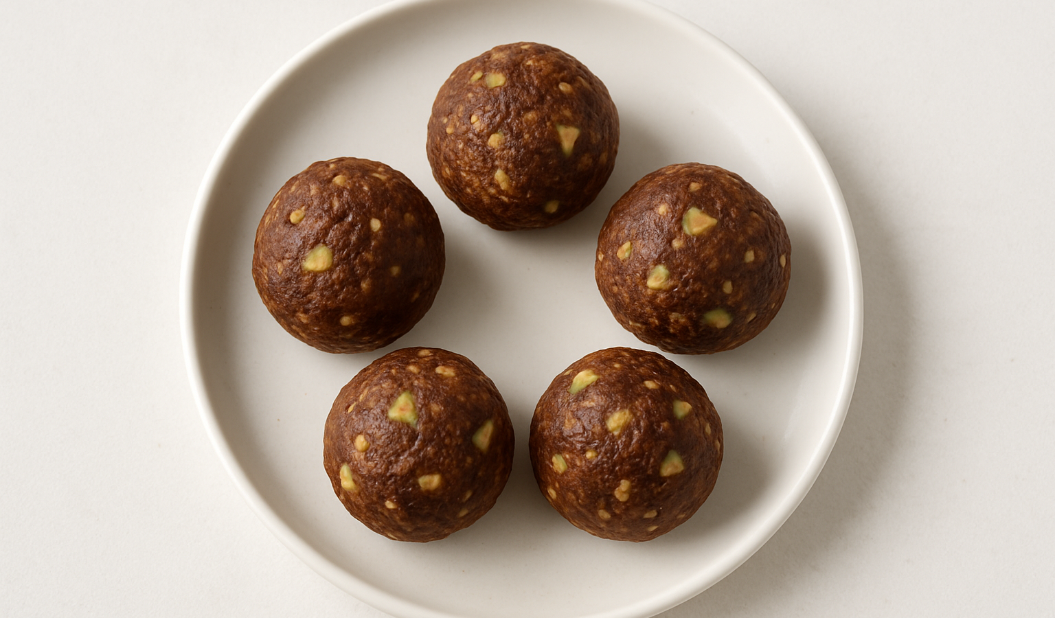 5 No-Bake Dog Treats with Carob and Pear