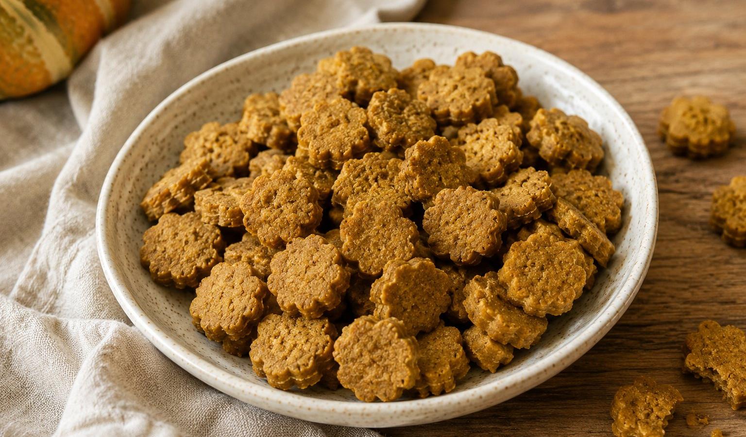 Pumpkin Dog Treats: Goat Milk Pumpkin Cookies